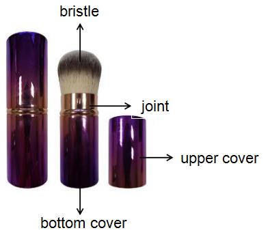 The Structure of makeup brush(图3)